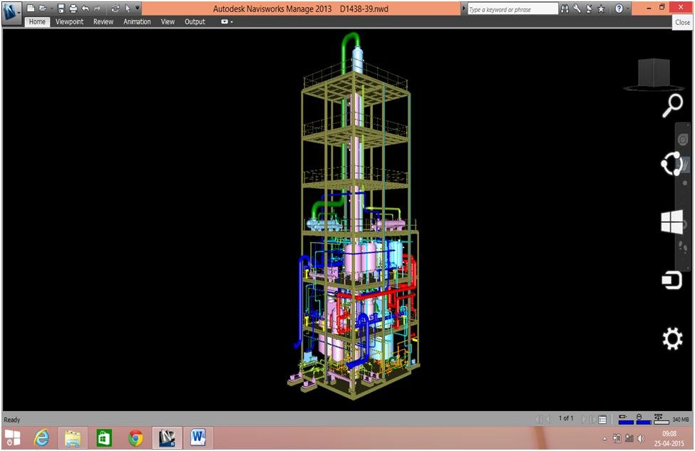 3D modeling in Navisworks training