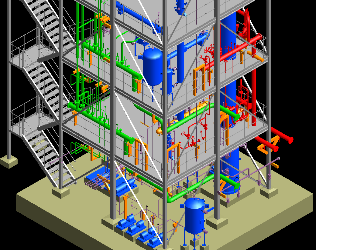 PDMS — Detailed Piping & Structural Layout