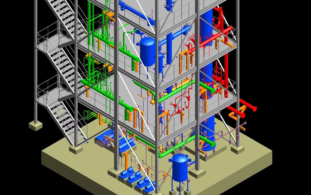 PDMS — Multi-Level Plant Structure