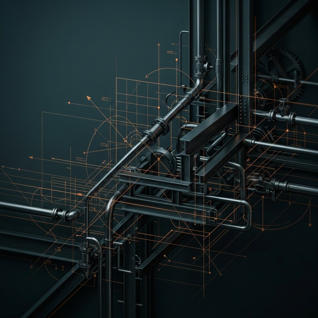 Engineering Blueprint Background
