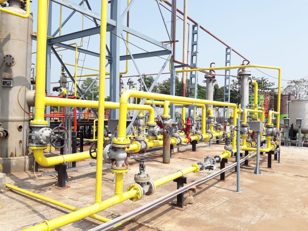 Gas Collecting Station