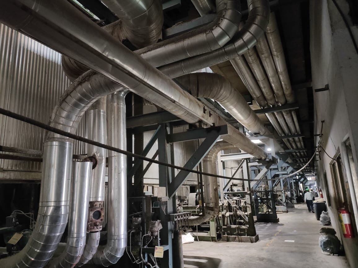 LP Steam Line from EC2 Turbine to Paper Machine 1 photo 2
